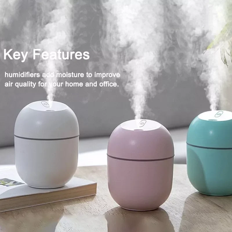 

Portable Humidifier Aroma Household Office Students Dormitory Bedroom Quiet USB Small Cute Mini Large Spray Car Mounted