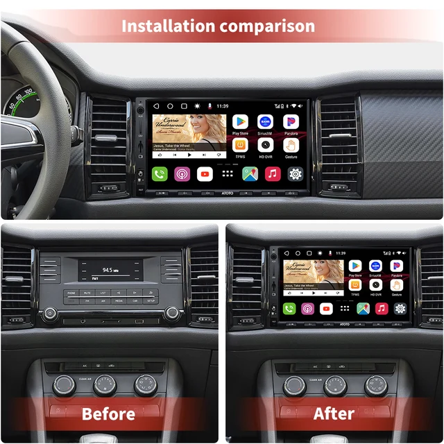 ATOTO S8 Ultra Car Radio 2 Din Android Car Stereo In-Dash Autoradio Bluetooth Wireless Phone Link Carplay Player Touch Screen 6