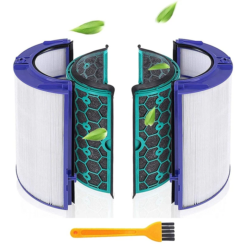 

HEPA Filter Replacement For Dyson HP04 TP04 DP04 TP05 HP05 Pure Cool Air Purifier Fan And Inner Activated Carbon Filter
