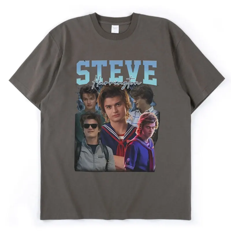 

Футболка мужская оверсайз с принтом «очень странные дела»