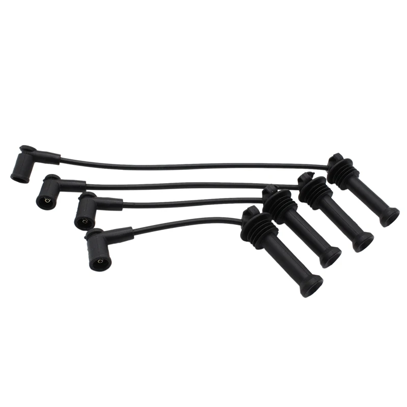 

4 Pcs Ignition Plug Wire HT Lead Coil Set For Ford For Focus 1.6 TI 1.6 1.4 1.6 16V 1.4 PROSPARK For Spark Plug OES530