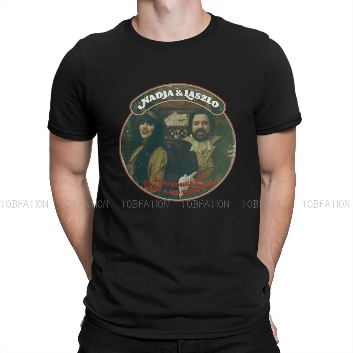 

What We Do In The Shadows TV LASZLO NADJA T Shirt Vintage Teenager Gothic High Quality Tshirt Oversized O-Neck Blouses