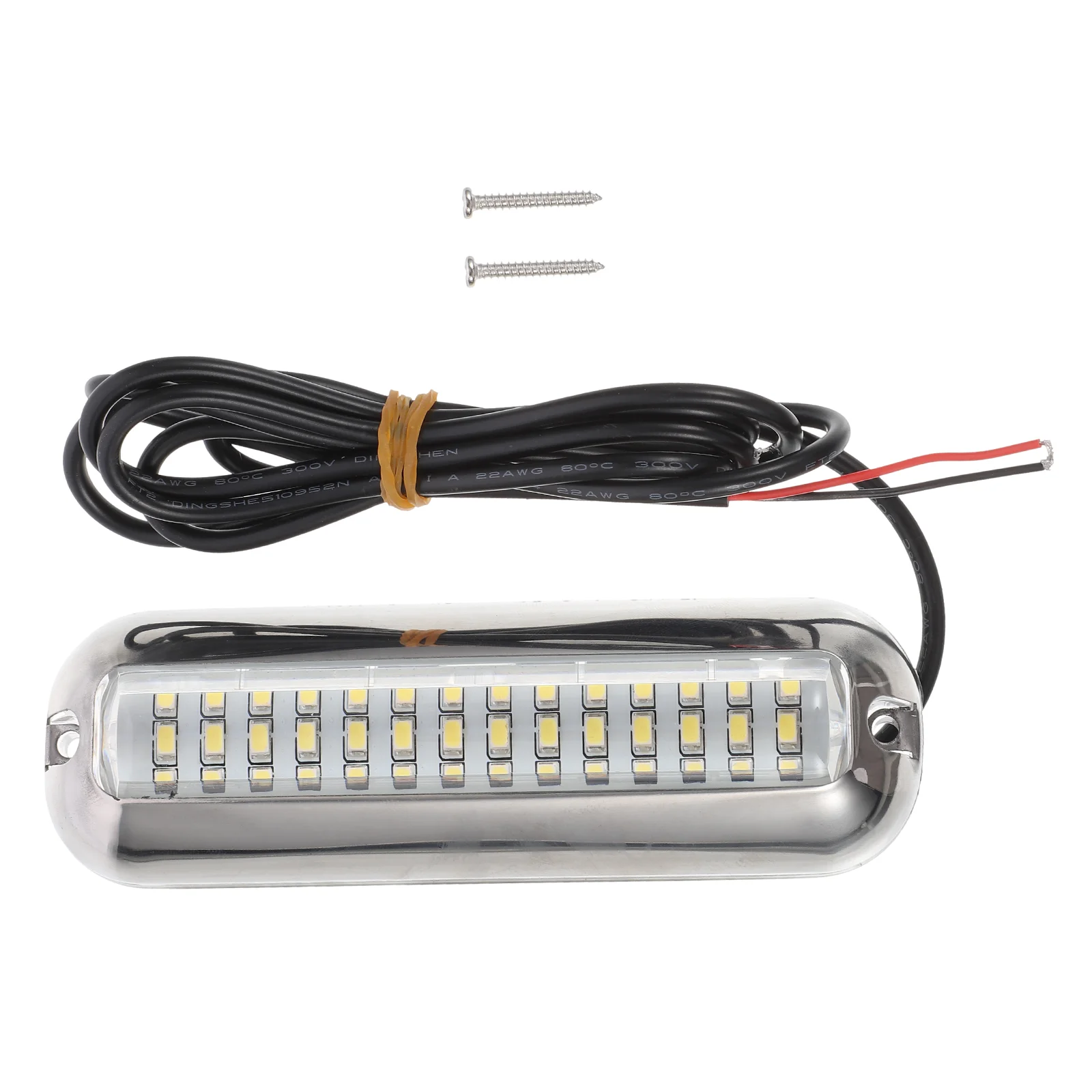 

LED Marine Boat Lights Underwater Aquarium Stainless Steel Trim Waterproof Lamp