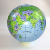 inflatable world globe teaching aids education geography toy map balloon beach ball kids gifts family educational 40cm