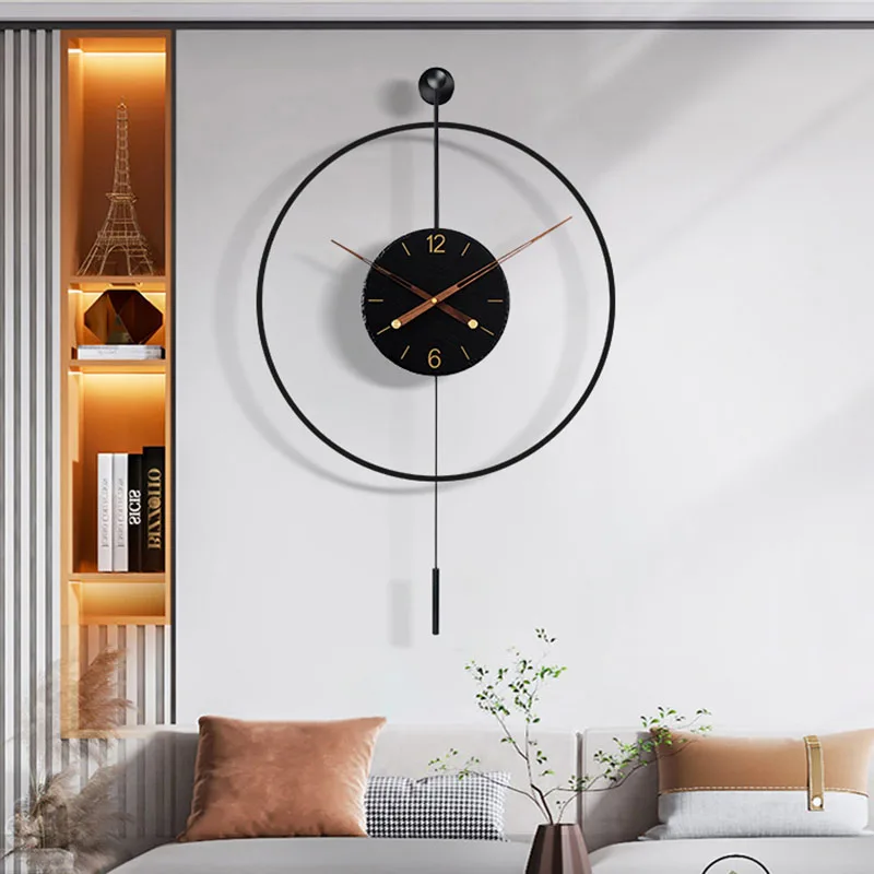 

Wall Bathroom Aesthetic Xenomorph Silent Creative Fashion Nordic Wall Clock Interior Reloj Pared Home