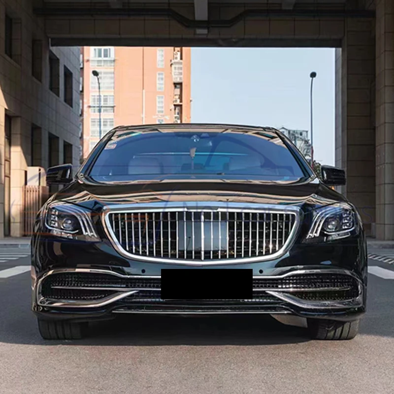Обновление W221 до обвесов W222 для Mercedes Benz W Maybach фары крылья капот автомобильный