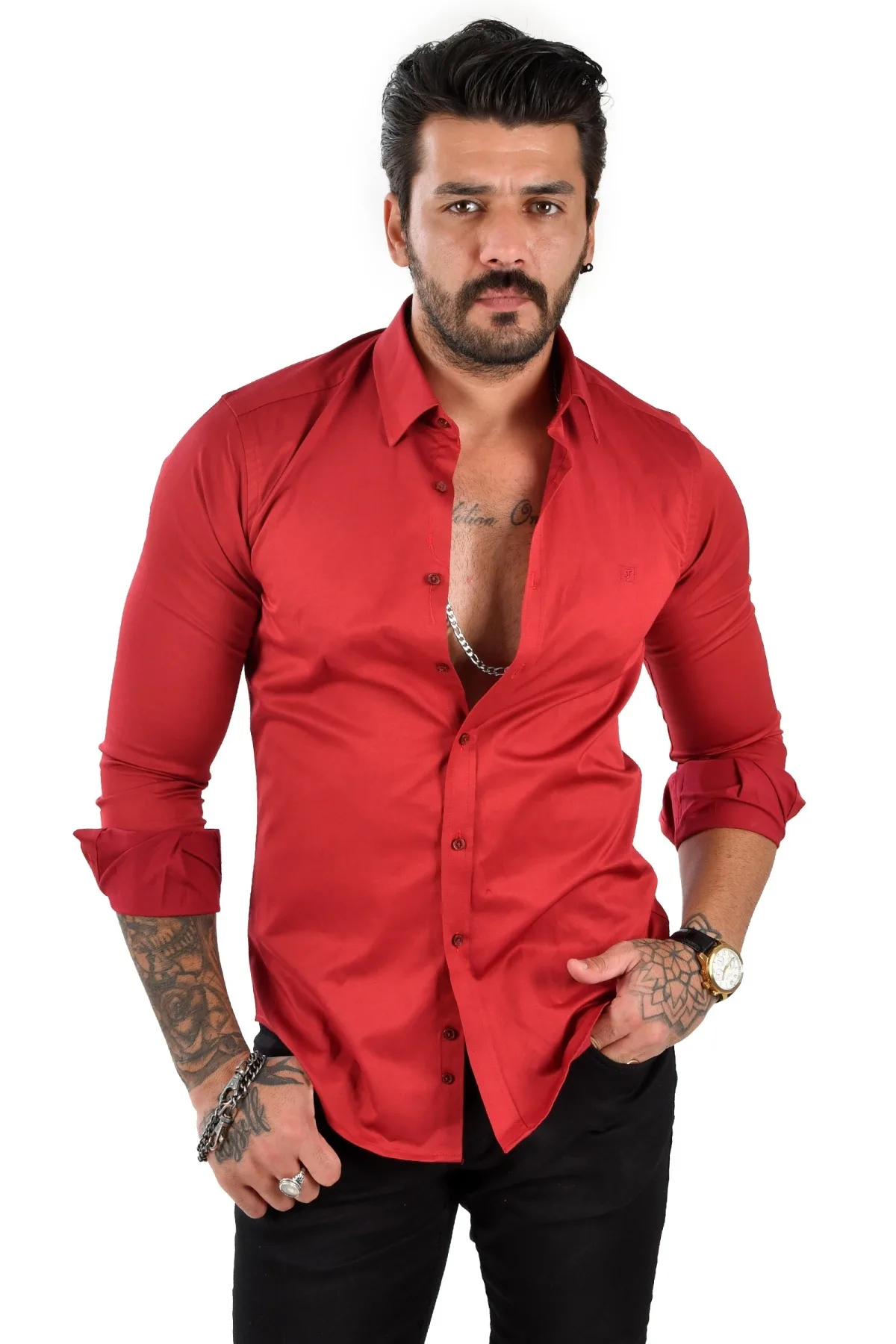 DeepSEA high collar Regular Fit shirt 1703110