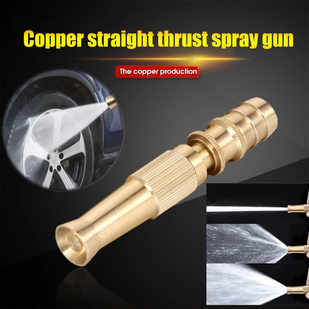 

Garden Hose Nozzle High Pressure Water Gun Car Washer Adjustable Water Sprayer from Spray to Jet Watering Irrigation Tools
