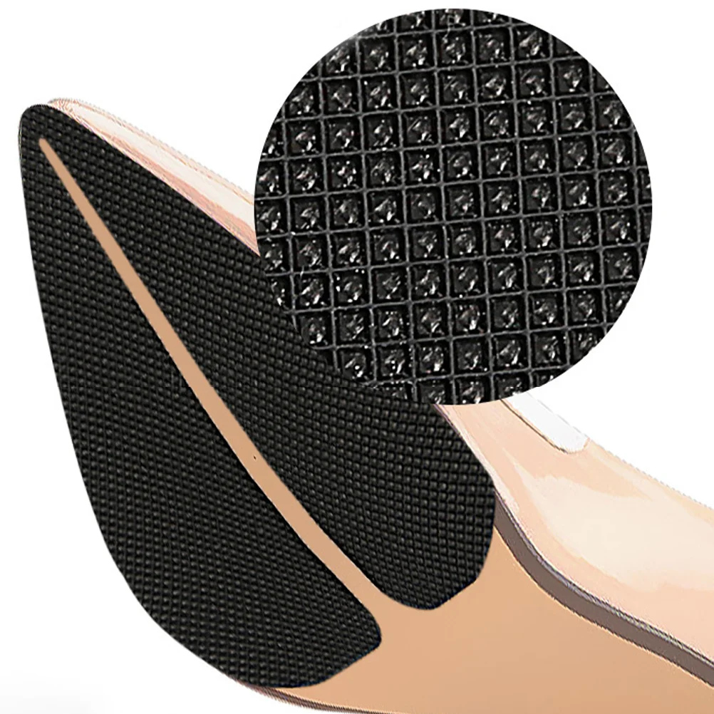 

6 Pairs Sole Protector High Heels Shoes Cushions Insoles High-heel Pads Adhesive Protectors Front Feet Non-slip