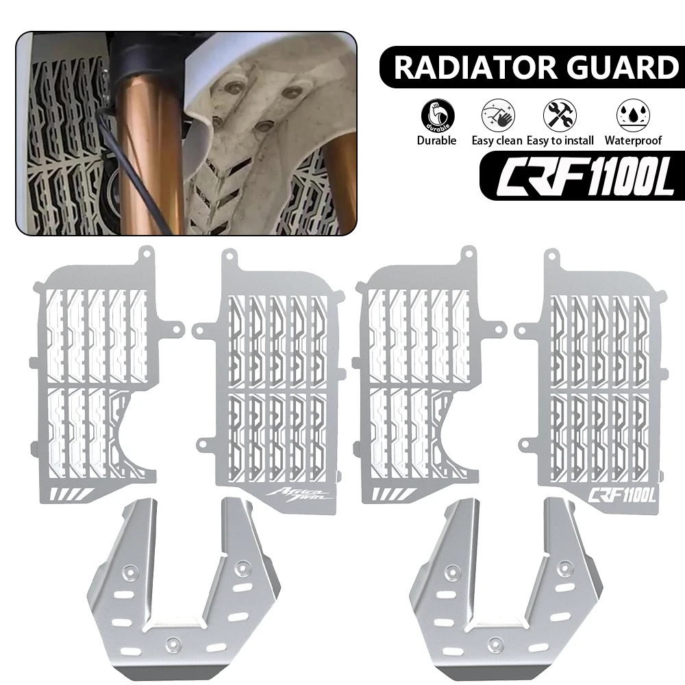 Защита решетки радиатора и защита двигателя для Honda CRF1100L AFRICA TWIN/DCT/Adenventure Sport/DCT