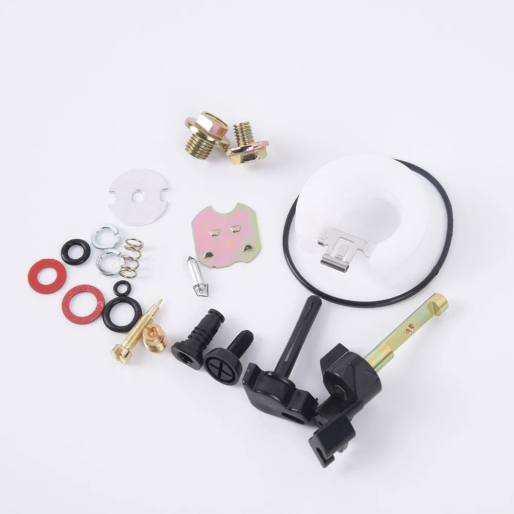 

Engine Motor Carburetor Repair Kit Easily Installation For Honda GX120 GX160 GX200 Lawn Mower Replacement Spare Parts