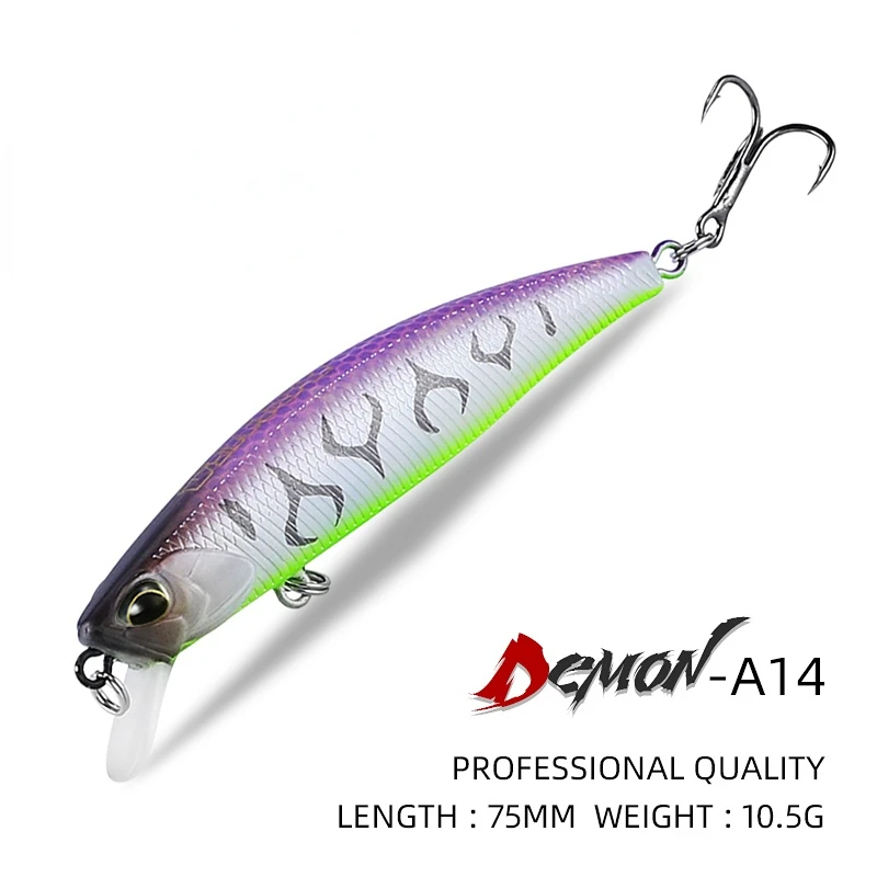 

Тонущая приманка MAVLLOS 75 мм 10 г, популярная модель, рыболовные приманки, качественная профессиональная приманка в форме гольяна для рыболовных снастей