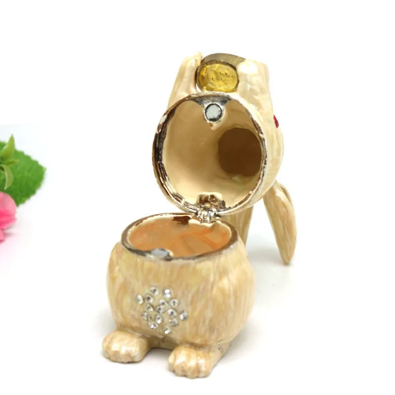 Animal Rabbit Trinket Display Gift