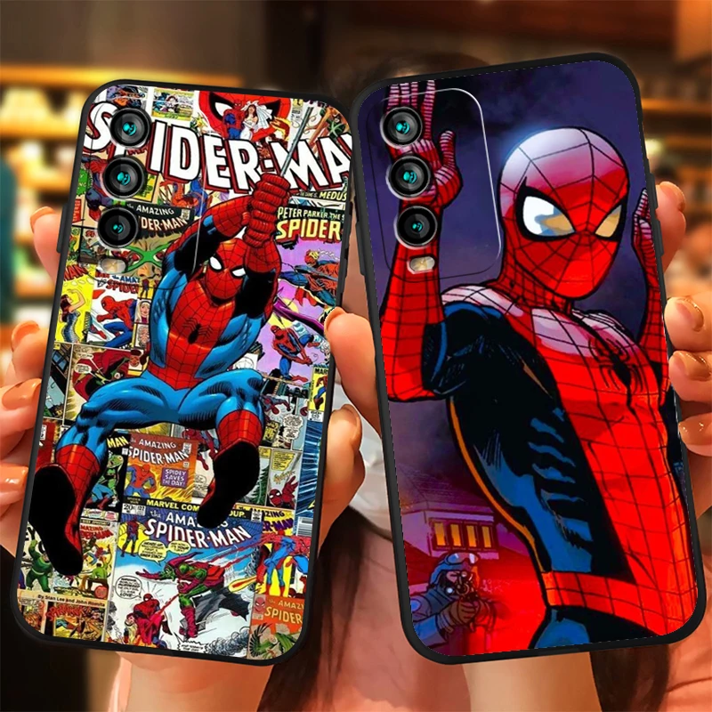 

Marvel Anime America Phone Cases For Xiaomi POCO F3 X3 GT M3 Pro X3 NFC Redmi Note 10 10Pro 10S Funda Carcasa Back Cover