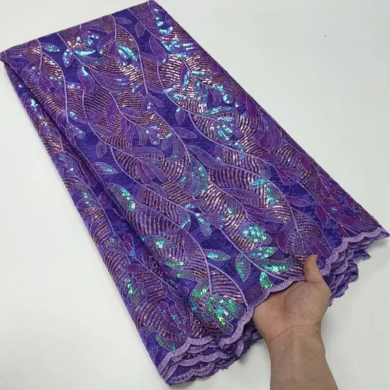 

Красивое вышитое французское Тюлевое кружево NTYN27 с блестками, высококачественное искусственное платье Вечерние ринки/свадебного платья