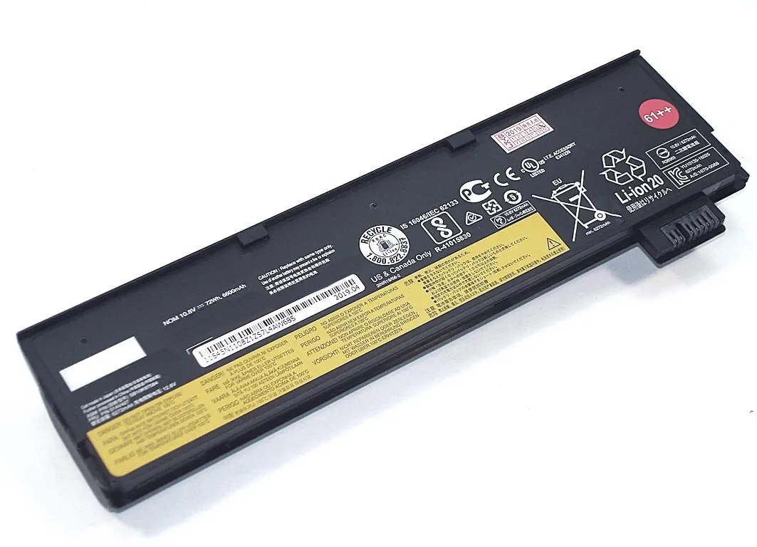 Аккумуляторная батарея (аккумулятор) 01AV427 61++ для ноутбука Lenovo ThinkPad P51s T470 T570 10 8V 72Wh