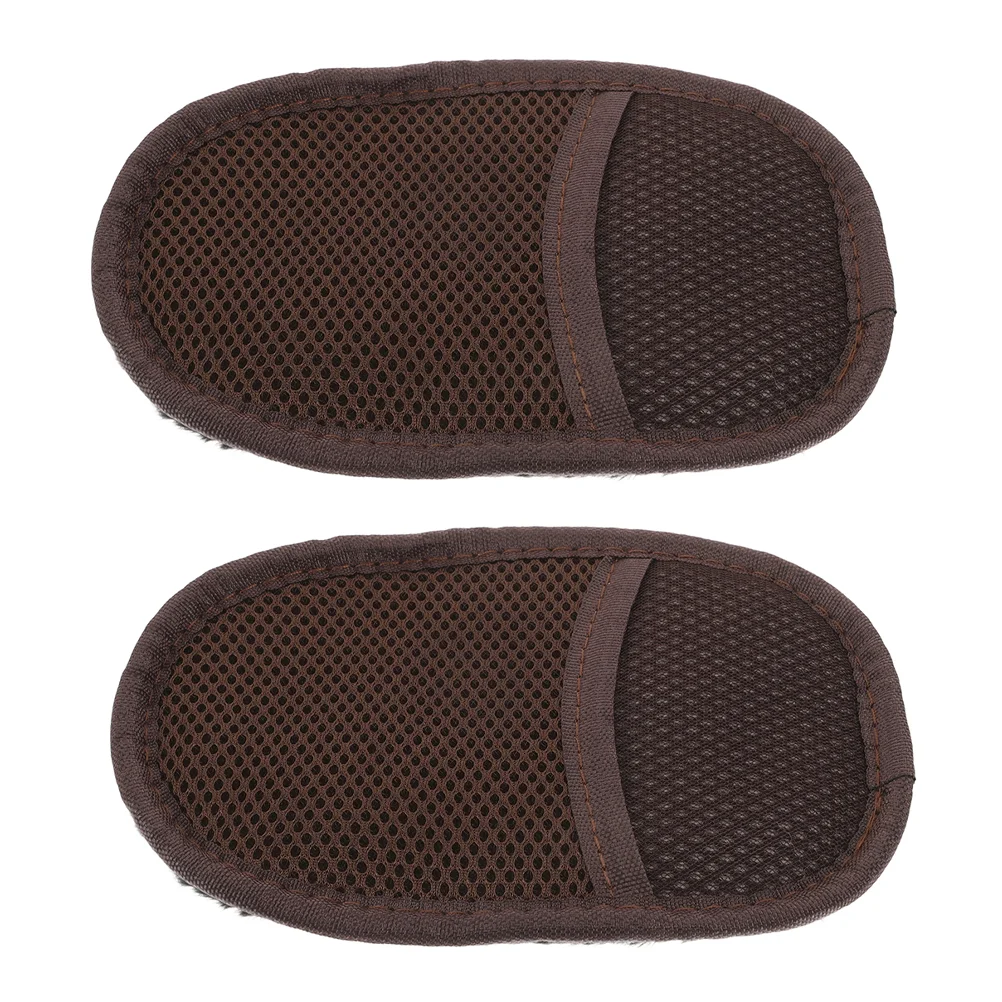 2 шт. плюшевые перчатки для полировки обуви очиститель кроссовок уход за обувью и