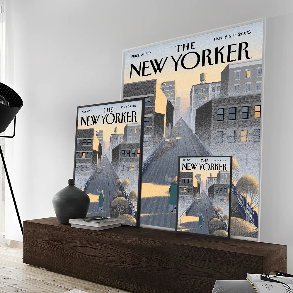 The New Yorker Magazine липкие постеры из бумаги