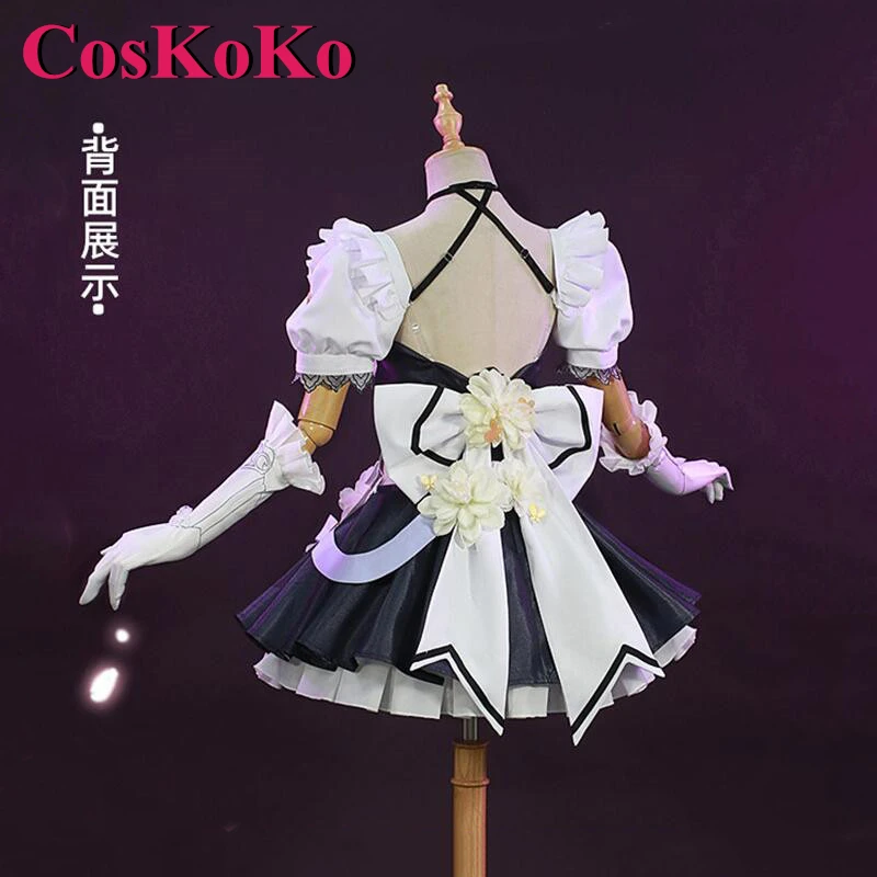 CosKoKo Elysia Косплей Аниме Игра Honkai Impact 3 костюм Miss Pink Sweetheart изящное милое платье