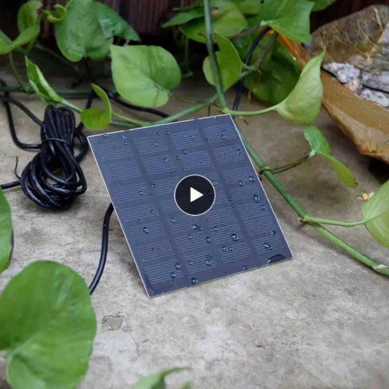 

Solar Panel Powered Solar Decorative Fountain Portable Solar Fountain Water Pump Outdoor For Bird Bath Garden Pool Pool Fountain