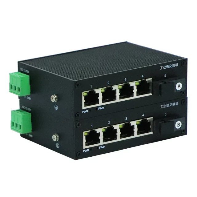 Фото Рекомендуемый промышленный коммутатор Good Thing: 4 порта 10/100/1000 + 1 порт Gbit, для передачи данных на большие расстояния №3