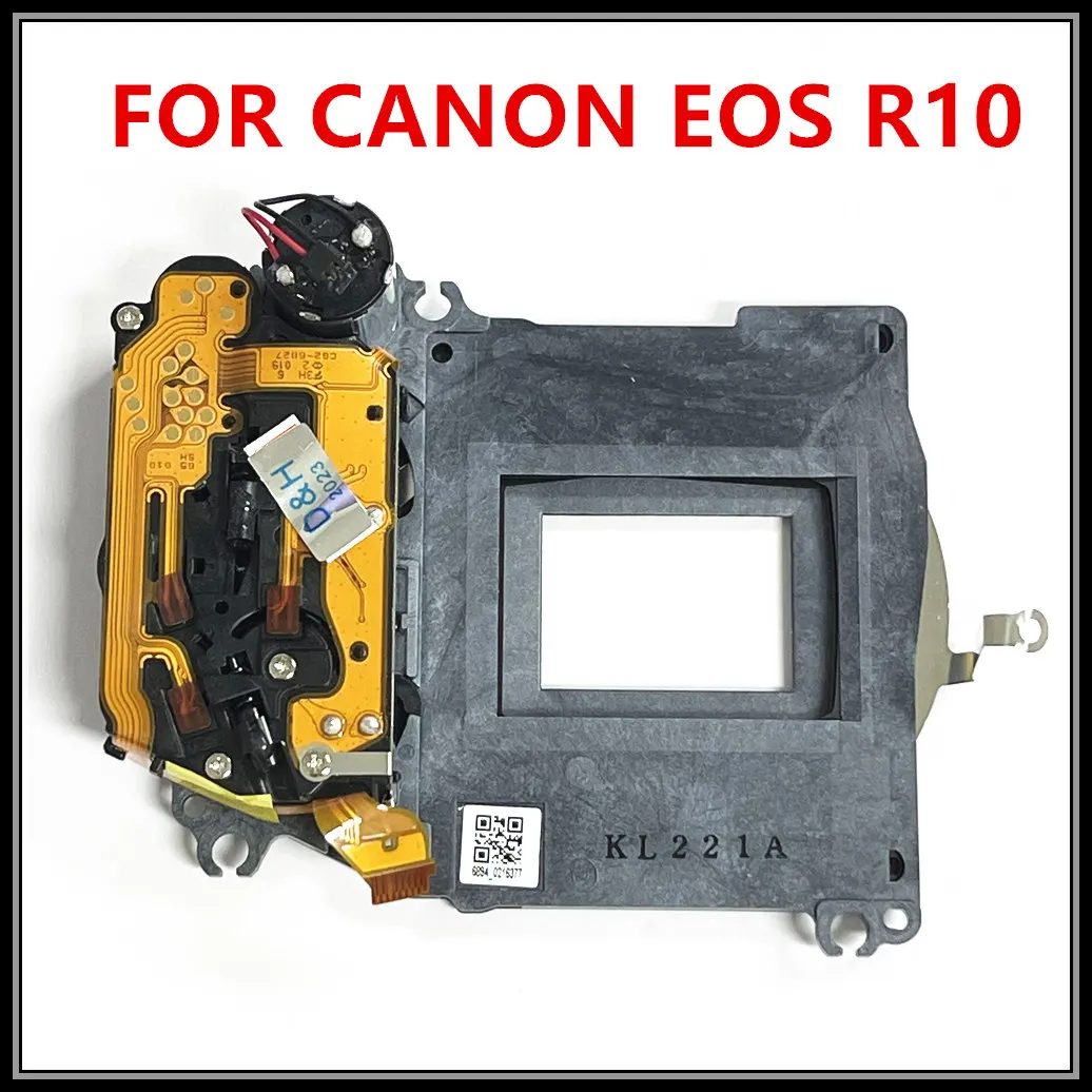 Для Canon100% новый блок затвора R10 CY3-1988 с лезвием, двигатель драйвера штор в сборе EOSR10 EOS, запасная часть для ремонта камеры (art.: 3920d2467ecc2) - 3920d2467ecc2
