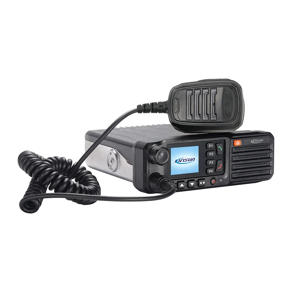 

Kirisun TM840(DM850) Digital and analog dual mode DMR Mobile Radio DMR car Walkie Talkie with GPS