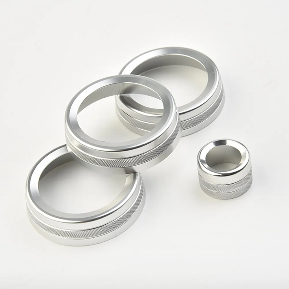 

Accessories Knob Button Covers Central Volume For For L405 2013-2017 Trim Ring Aluminium Alloy