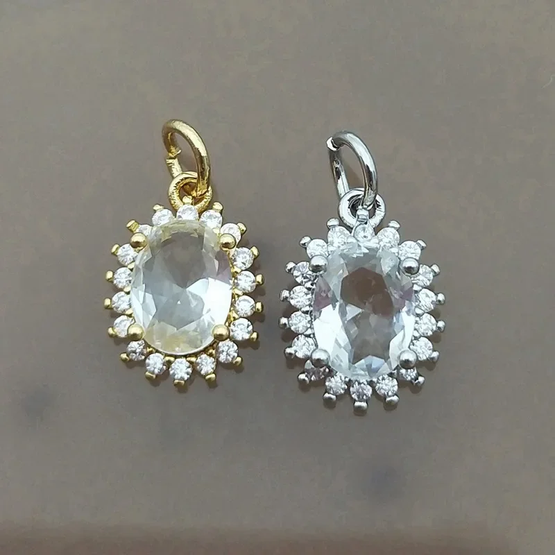 Ювелирные аксессуары сделай сам микроинкрустированный цирконием капельная