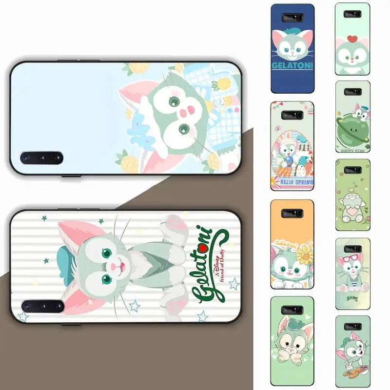 

Disney Gelatoni Cat Phone Case for Samsung Note 5 7 8 9 10 20 pro plus lite ultra A21 12 72