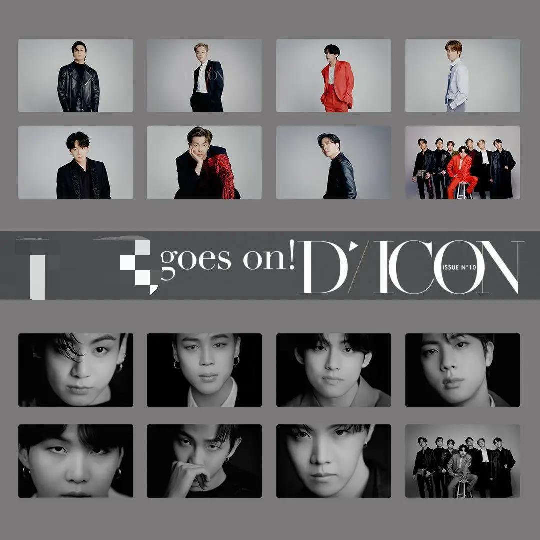 

KPOP new boy group Goes Dicon 10th new album concept photo High quality LOMO photo card Postcard Collection card Gift SUGA JIN V
