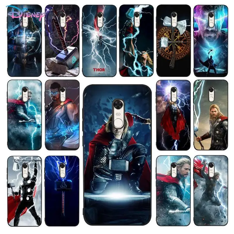 

Thor Super Hero Phone Case for Redmi 5 6 7 8 9 A 5plus K20 4X S2 GO 6 K30 pro
