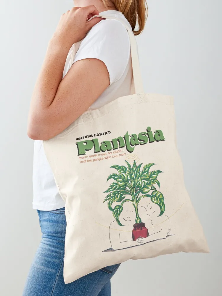 Mort Garson Plantasia Классическая вместительная сумка shopper Bag женские холщовые сумки на