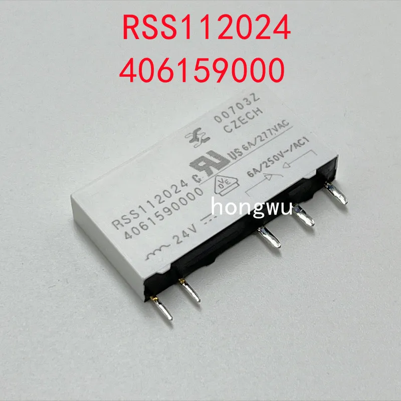 

100% оригинальное новое 1 шт./RSS112024 4061590000 DC24V реле 6A 5 контактов