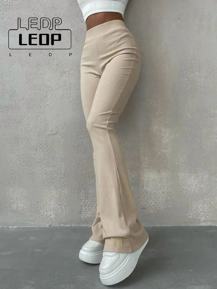 

Women's Trousers 2023 Autumn New Trousers High Waist Slim Hundred Hitch Women's Flared Trousers Casual Trousers Y2k Clothes