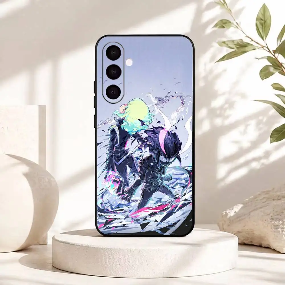 Аниме P-Promare Черный Мягкий Силиконовый Чехол Для Телефона Samsung Galaxy A73 A72 A71 A70 A53 A52 A51 (art.: 3920dce3ab810) - 3920dce3ab810
