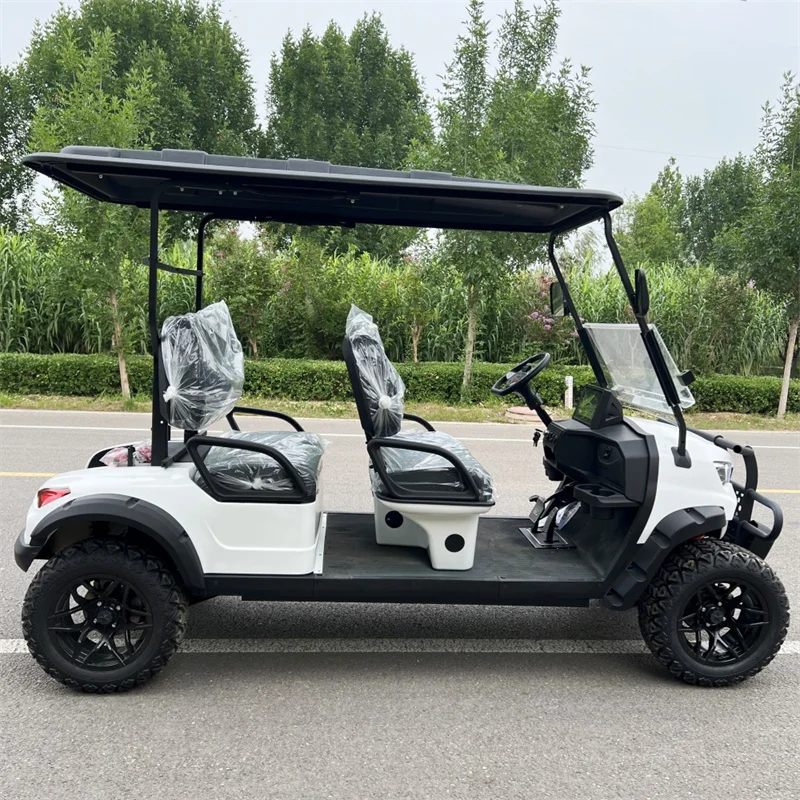 2025 Лидер продаж 4 человека 72 В электрические подъемные тележки для гольфа