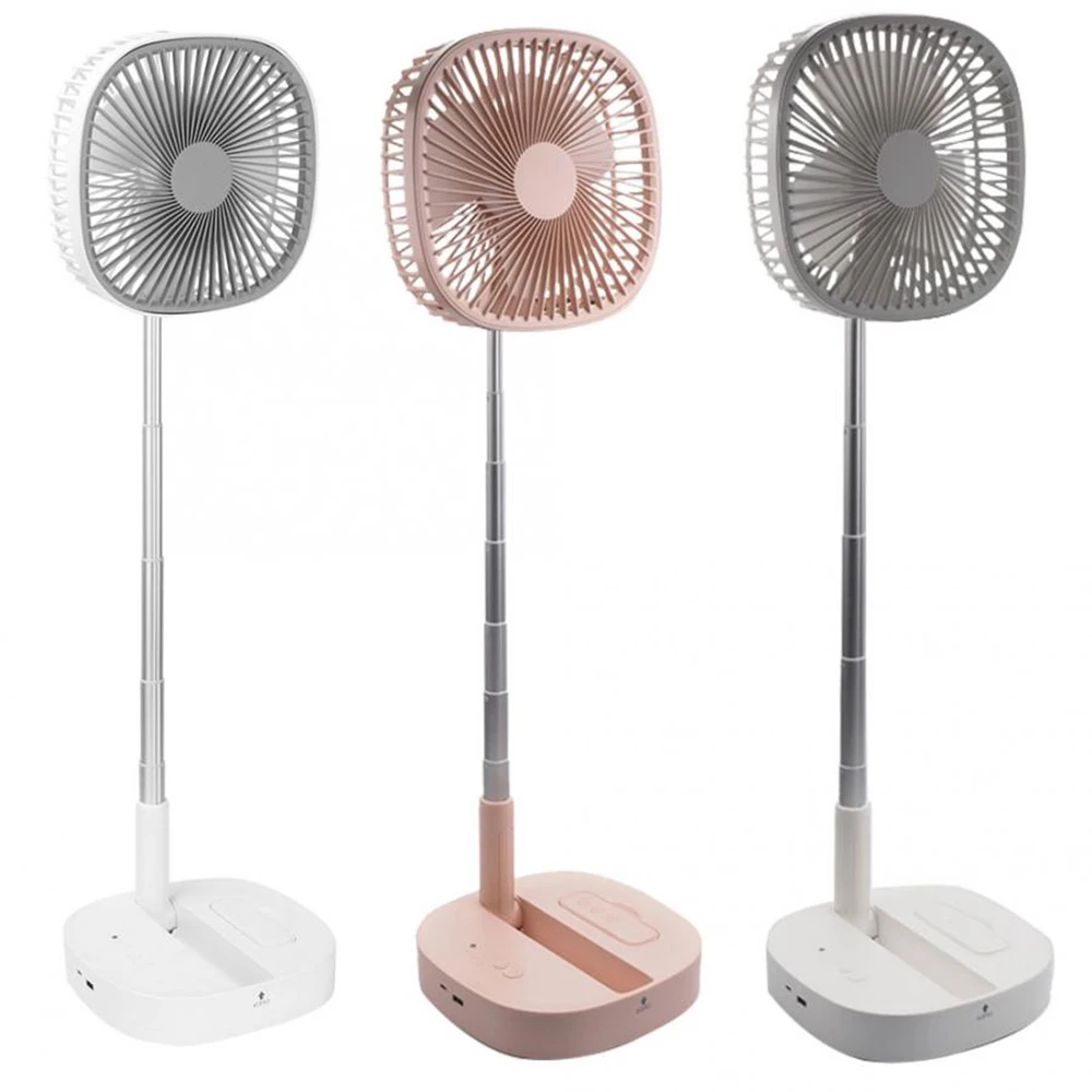 

Usb Mini Fan Mini Student Class Dormitory Quiet Office Charging Fan With Remote Control Long Range Silent Fan Rechargeable Fold