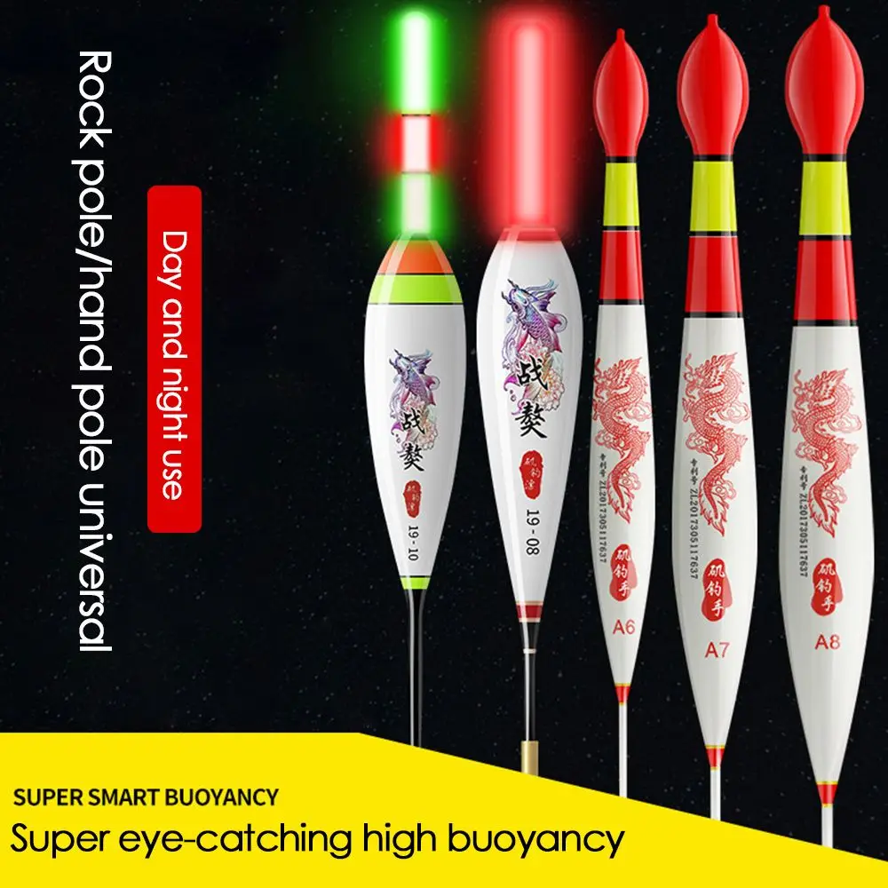 

New Carp Durable Portable rock fishing float Weight Tail Bobber Paulownia Wood Fishing Fir Floats