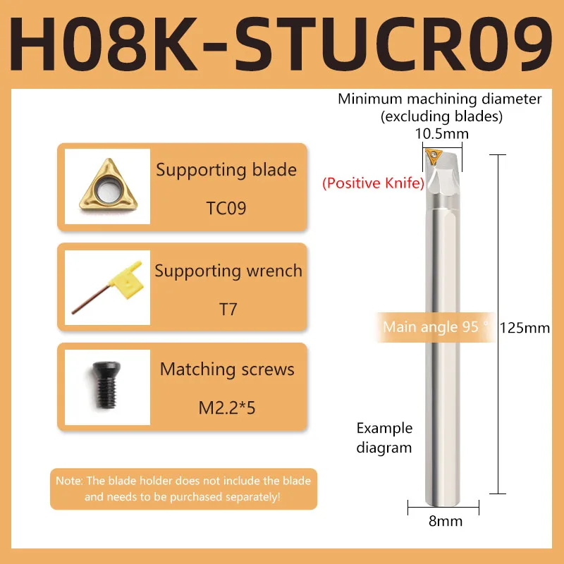 H06K H07K H0806K STUBR06 H08K STFCR09 STUPR09 STUCR09 A16 H10K STFCR11 H12M H14N H16Q STUPR11 STUCR11 Внутренние держатели инструментов HSS