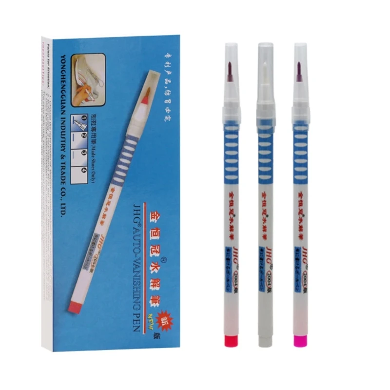 

DIY Sewing Marker Tracing Water Erasable Marking Pen Disappearing Ink Fabric Marker Pen for Vanishing Air Erasable Pens