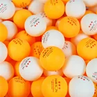 Huieson 30 50 100 шт. 3 Star 40 мм + 2,8g Белый Оранжевый Мячи для настольного тенниса по-английски Новое Материал шарики для пинг-понга ABS тренировочные мячи