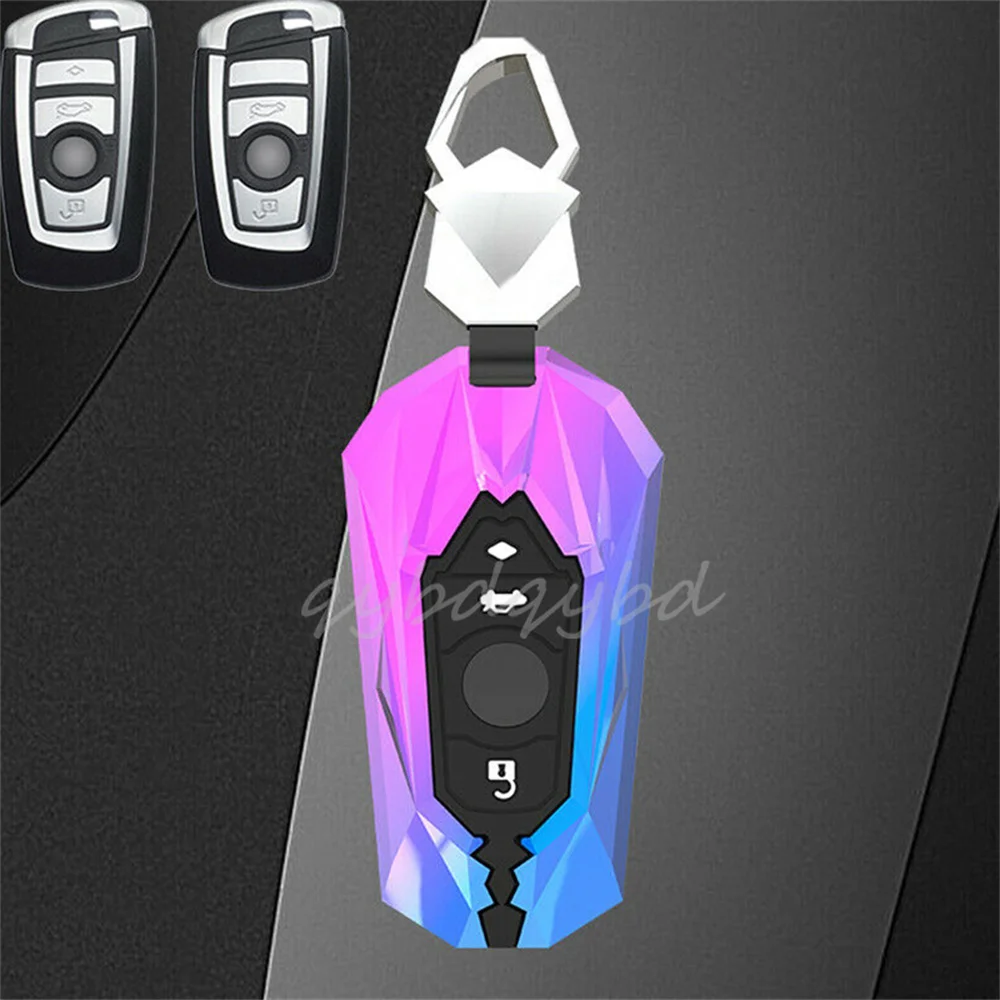 

Zinc Alloy Car Smart Key Fob Case Cover Shell Skin Bag Protector For BMW 3 4 5 Series F20 F21 F30 F31 F25 Accessories Styling