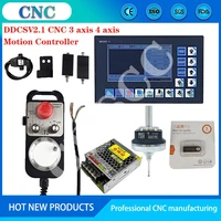 4 axis offline cnc engraving machine controller kit emergency stop mpg switching power supply edge finder center bar