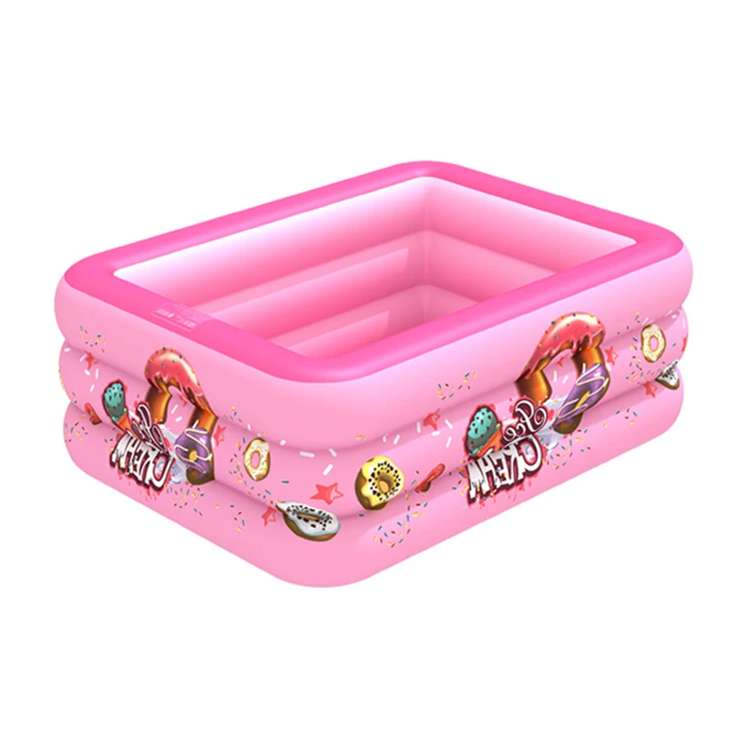 Детский надувной бассейн 130/120 см детский для домашнего использования большой