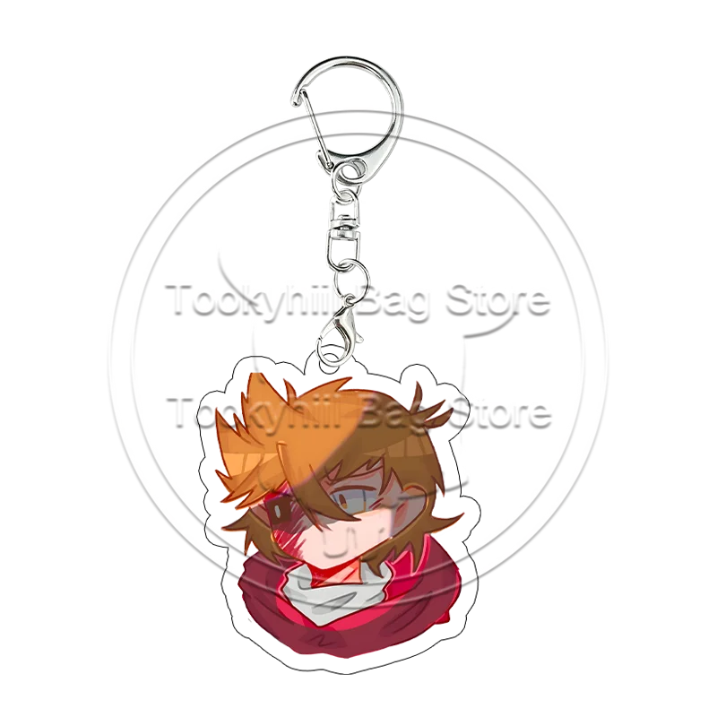 Акриловый брелок Eddsworld с персонажами Эдд и Мэтт Торд, аниме-фигурка, подвеска, аксессуар для сумки, коллекционный сувенир, подарок для косплея (art.: 3920dbdd42f1f) - 3920dbdd42f1f