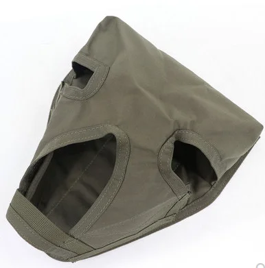 Outdoor Sports Tactics M53 Mask Bag Protective Mask Bag+C420 Tube Sleeve Breathing Extension Tube Protective Sleeve