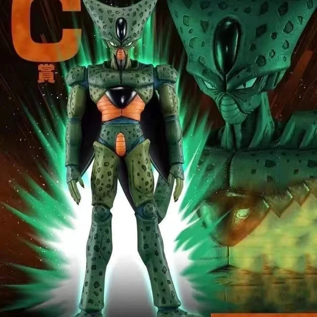 

27cm Cell Dragon Ball Anime Figures Cell First Form PVC Toys Action Figures Juguetes Gift Statue Figurine Manga Model Doll
