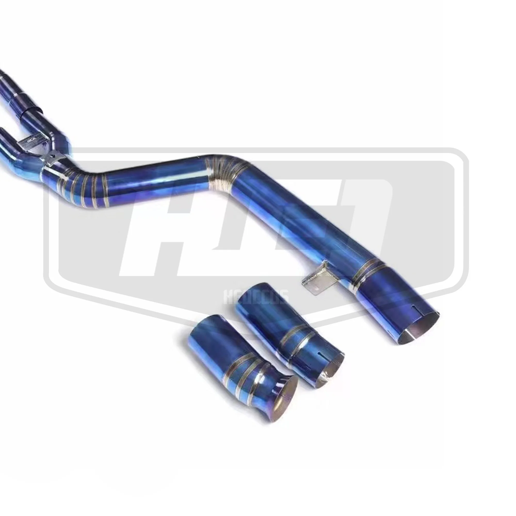 Выхлопная труба HEO из нержавеющей стали для BMW G20 m340i / G22 m440i B58 электронный клапан