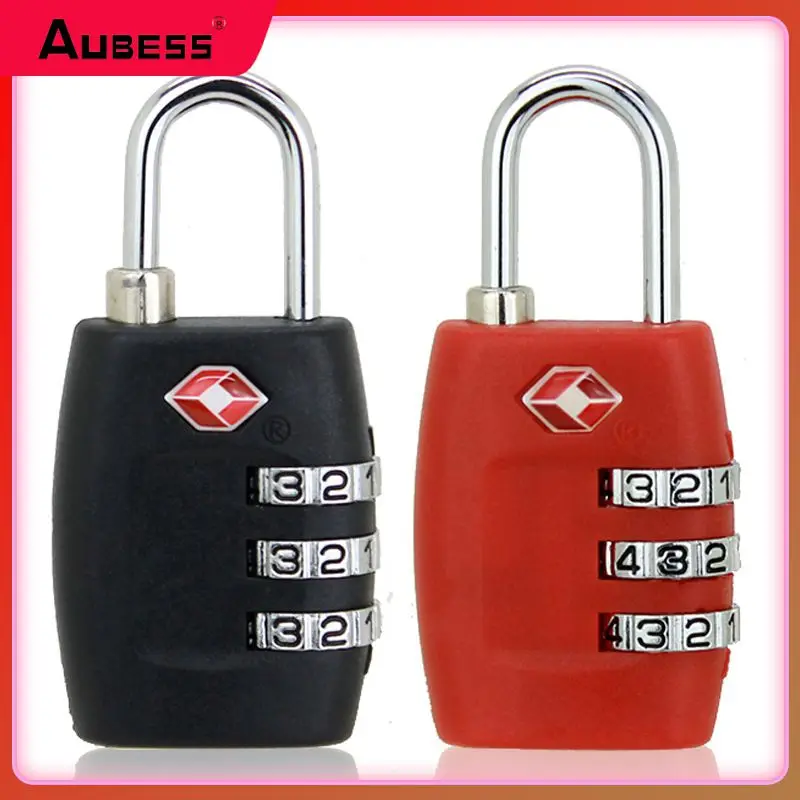 

TSA Approved Luggage Travel Lock 3 Rows Travel Luggage Lock Password Padlock for Gym Locker Luggage Suitcase